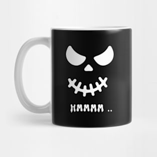 Hmmm...Halloween Spooky Face Mug